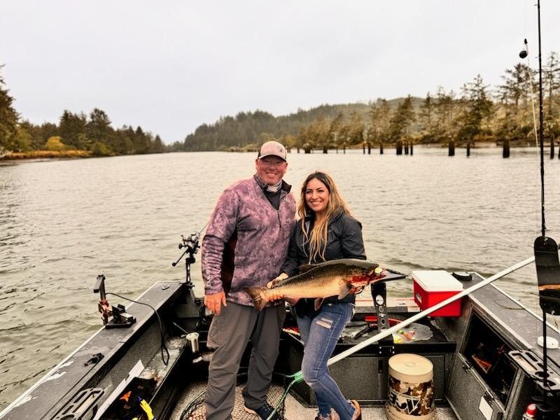 Spring fishing trip on the Oregon Coast with Keeping It Reel Guide Service